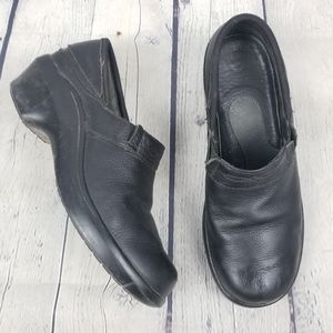 ARIAT | slip-on leather clog shoes